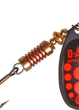 Блешня-обертова dam effzett standart black 4гр (red)