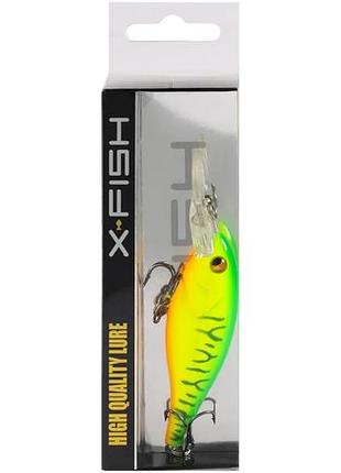 Воблер x-fish beaver 70f 70мм 10.5g #050 (1.8-2.5m)