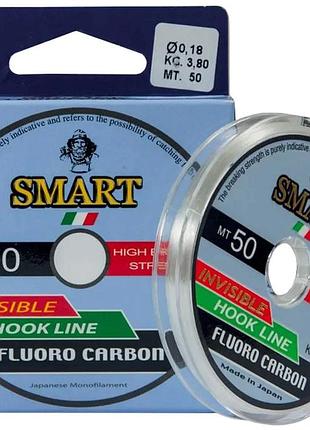 Флюорокарбон smart stiff 50m 0.35mm 13.0kg
