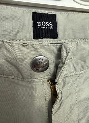 Бавовняні чоловічі штани карго 34/32 бренд hugo boss