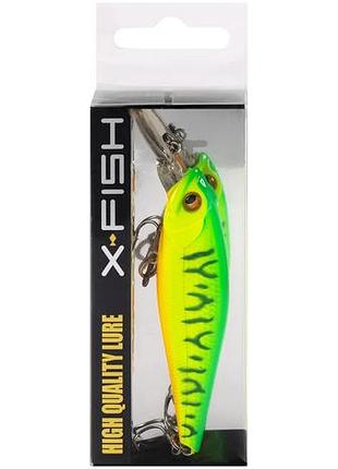 Воблер x-fish robber 80f 80мм 9.5g #050 (0.5-1.0m)