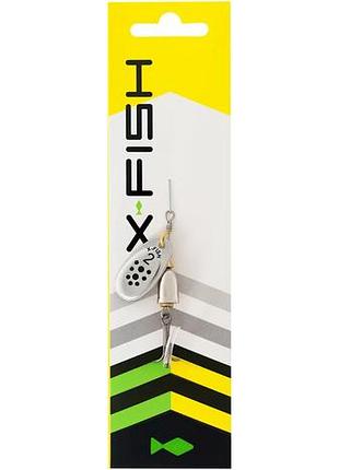 Блесна x-fish wolf №2 5g silver