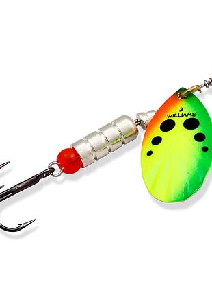 Блесна williams vortex garni uv 14.17gr # firetiger on silver (v5d-ft)
