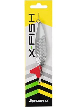Блешня x-fish venom 19g #01 silver