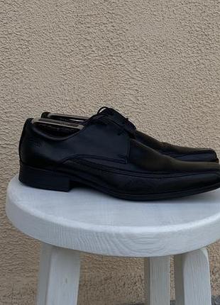 Clarks чоловічі шкіряні туфлі чорні оригінал 43 розмір
