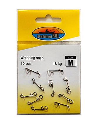 Застібка безузловая fishing roi wrapping snap l
