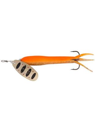 Блесна savage gear flying eel spinner #3 23.0g 04-fluo orange gold