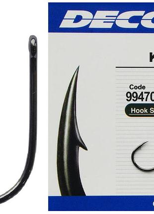 Крючок decoy kr-21 black nickeled 06, 12 шт / уп