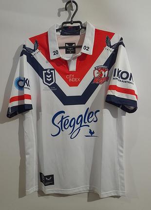 Castore оригинальная мужская регбийка джерси sydney roosters 2022 heritage jersey