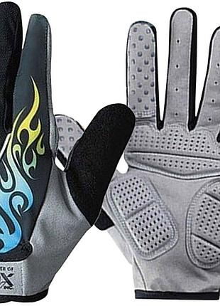 Перчатки prox jigging glove fast-dry ц:black/blue