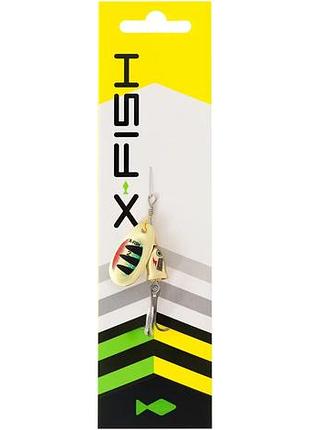 Блесна x-fish wolf №2 5g perch