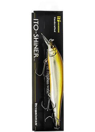 Воблер megabass ito shiner sp 115mm 14.0g m stardust shad ob