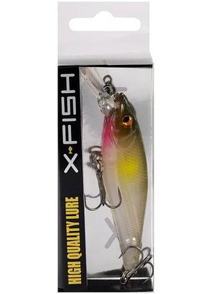 Воблер x-fish robber 80f 80 мм 9.5 g #014 (0.5-1.0m)
