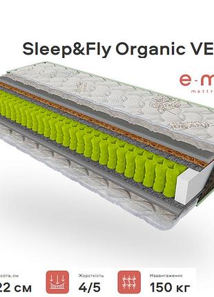 Матрас verso 22см 90*200 блок iq spring+кокос версо