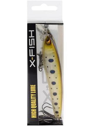 Воблер x-fish slim 100f 100mm 16.5g #081 (0.8-1.2m)