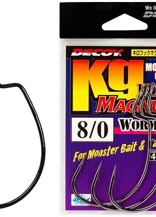 Крючок офсетный decoy worm26 kg hook magnum 8/0. 3 шт/уп