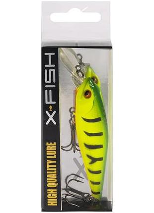 Воблер x-fish robber 80f 80 мм 9.5g #098 (0.5-1.0m)
