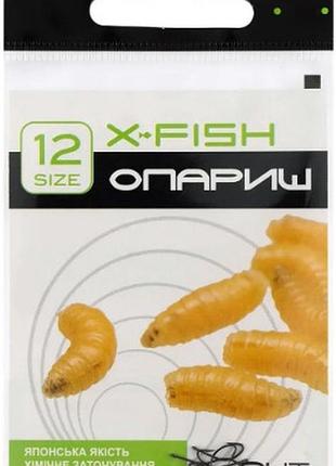 Крючок x-fish опарыш #12 (8 шт/уп)