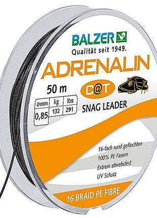 Шок-лідер сомовий balzer 16x adrenalin cat 50м 0.85мм 132кг