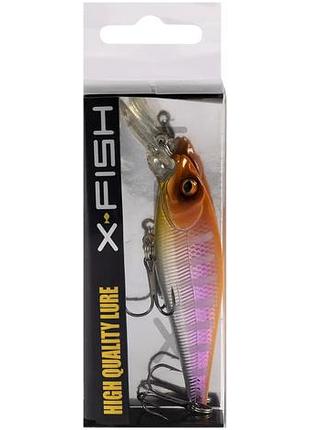 Воблер x-fish robber 80f 80 мм 9.5g #118 (0.5-1.0m)
