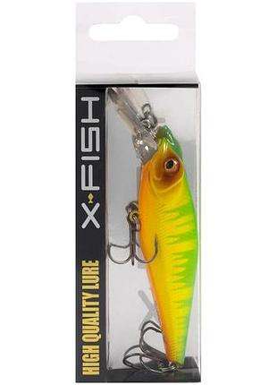 Воблер x-fish robber 80f 80мм 9.5g #061 (0.5-1.0m)