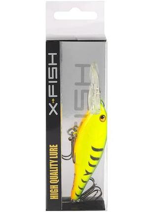 Воблер x-fish beaver 70f 70 мм 10.5g #098 (1.8-2.5m)