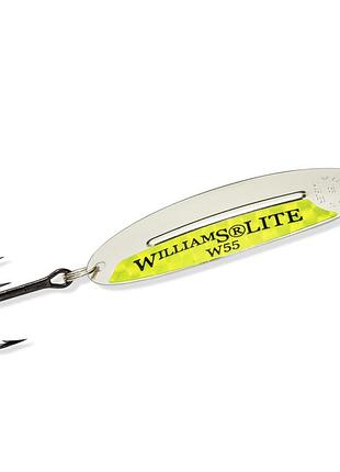 Блесна williams wabler lite uv 7.09gr #chartreuse (w55c-ch)