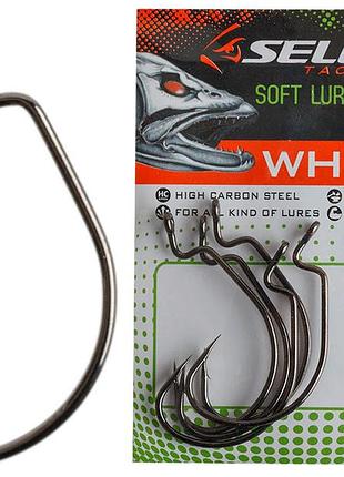 Крючок офсетный select wh-93 1/0. 6 шт/уп