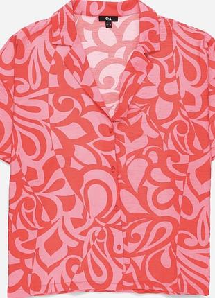 Стильна яскрава легенька блуза, l xl