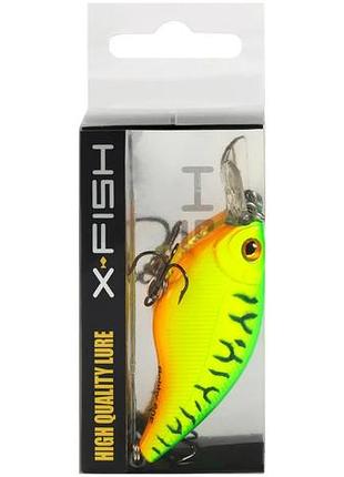 Воблер x-fish bobby 60f 60мм 9.5g #050 (1.8-2.3m)