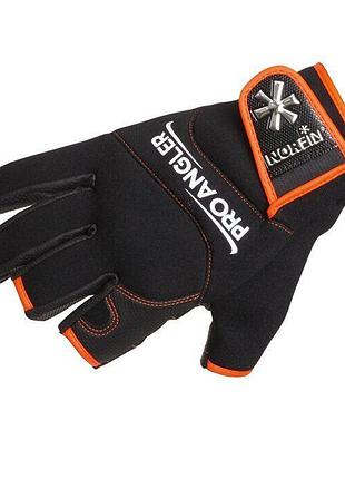 Перчатки norfin pro angler 3 cut gloves (без 3-х "пальцев") / m