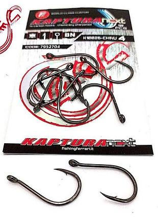 Крючок lineaeffe kaptura k10026-chinu № 16 bln (ушко) 10шт made in korea