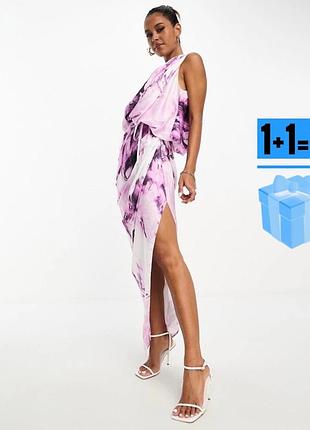 🥰 асиметрична довга сукня з розрізом asos