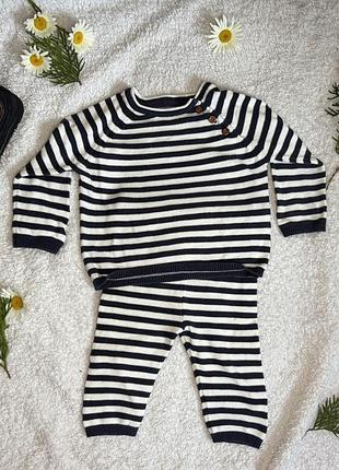 Дитячий стильний костюм marks & spencer (3-6 міс, 69 см)
