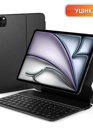 Чехол клавиатура qulose qwertz для ipad air 11 m3/m2 ipad air 10.9 (4/5) ipad pro 11 bluetooth usb-c черный