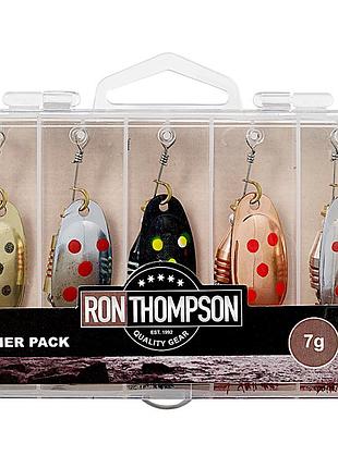 Набір обертових блешень у коробці dam spinner pack 7гр 5шт