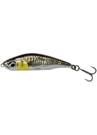 Воблер savage gear 3d sticklebait pencil 75ss 75mm 13.0g ayu green silver