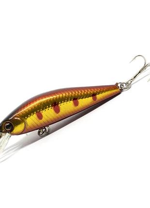 Воблер daiwa dr.minnow 2 42s 42mm 3g #akakin yamame