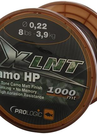 Волосінь prologic xlnt hp 1000m (camo) 0.25mm 10lb/4.8kg