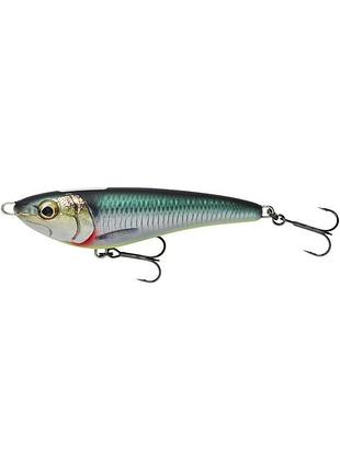 Воблер savage gear freestyler v2 ss 110mm 28.0g green silver
