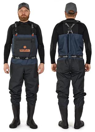 Полукомбинезон заброд. мембран. norfin pilot bootfoot 18000мм (сапоги) / 44(xl)