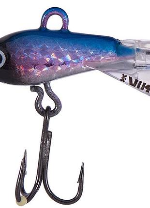 Балансир viking fishing yeti ice jig 20mm 3.0g #01 blue glam