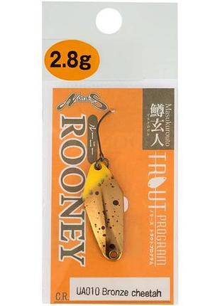 Блесна nories masukurouto rooney 2.2g ua10 bronze cheetah