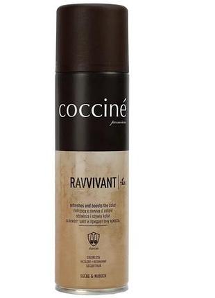 Спрей для замши и нубука coccine ravvivant spray | восстановление цвета | 250 мл фуксия