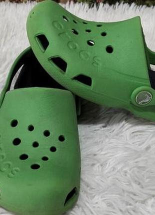 Яркие кроксы crocs - оригинал! (размер c12-13 / 19-20 см)
