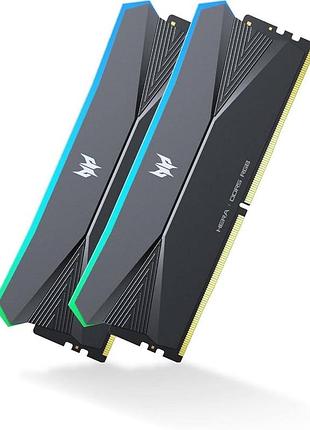 Оперативная память acer predator hera ddr5 rgb 32 гб (2 x 16 гб) 8000 мгц cl36