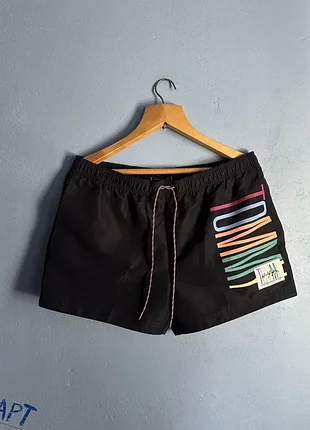 Tommy hilfiger плавки шорты slim fit черные xl