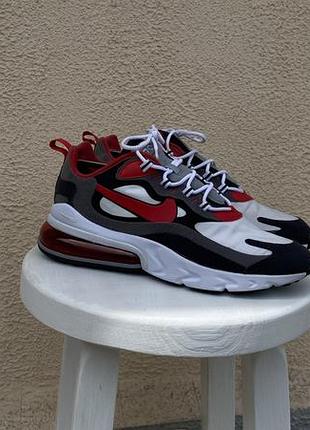 Nike air max react чоловічі спортивні кросівки білі оригінал 45 розмір