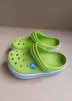 Оригинальные детяжные crocs 8c9 стелька 15,5