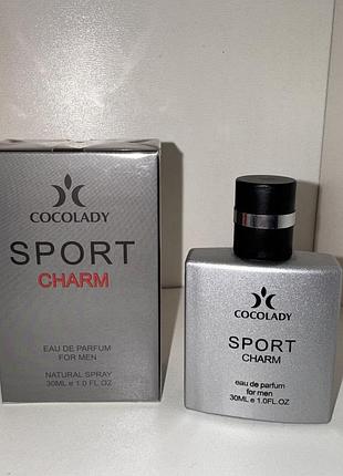 Парфуми cocolady sport charm (похожі на chanel allure homme sport / шанель аллюр хом спорт) 30 мл